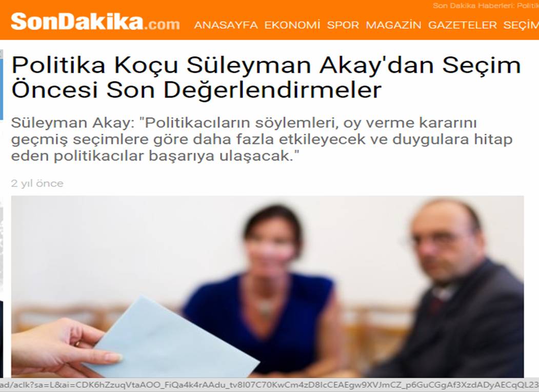 Son Dakika Politika Ko&ccedil;u